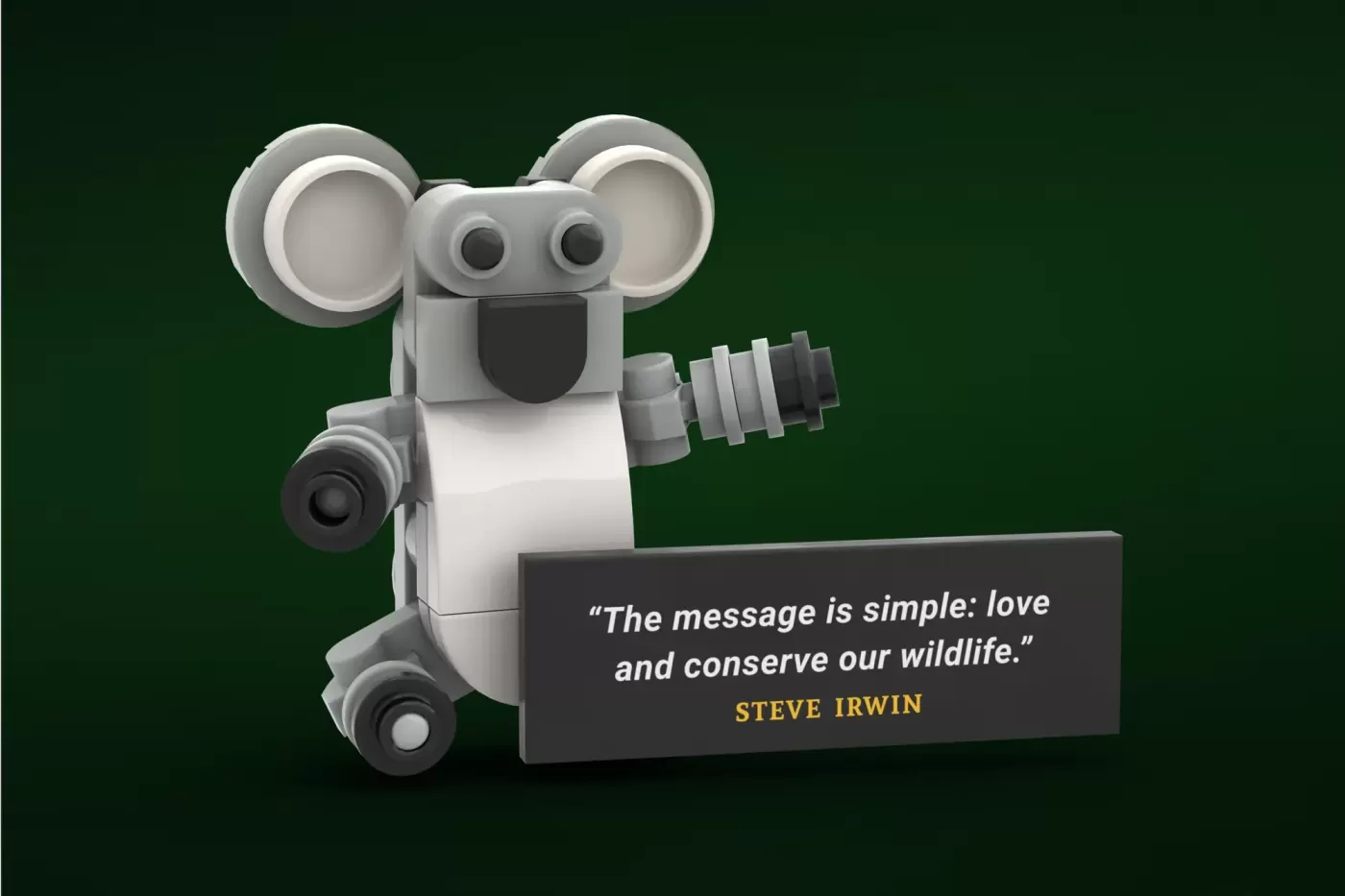 LEGO® Ideas Steve Irwin Crocodile Hunter Set Reaches 10,000 Supporters (10000) — build progress