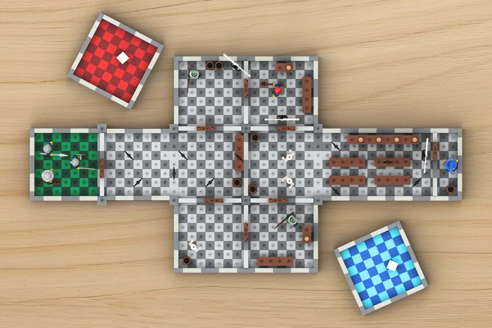 LEGO® Majisto Board Game Hits 10K Support on Ideas Platform — side view