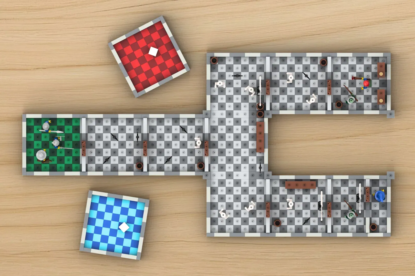 LEGO® Majisto Board Game Hits 10K Support on Ideas Platform — finished model