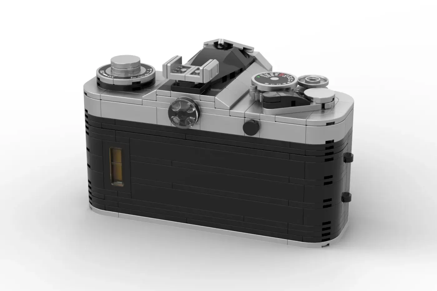 LEGO® Nikon Camera Idea Reaches 10,000 Supporters - Film Photography Gets the Brick Treatment (10000) — detail view