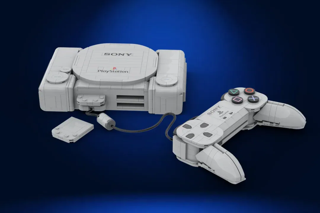 LEGO® PlayStation 1 Console Hits 10K Support on Ideas Platform — build progress