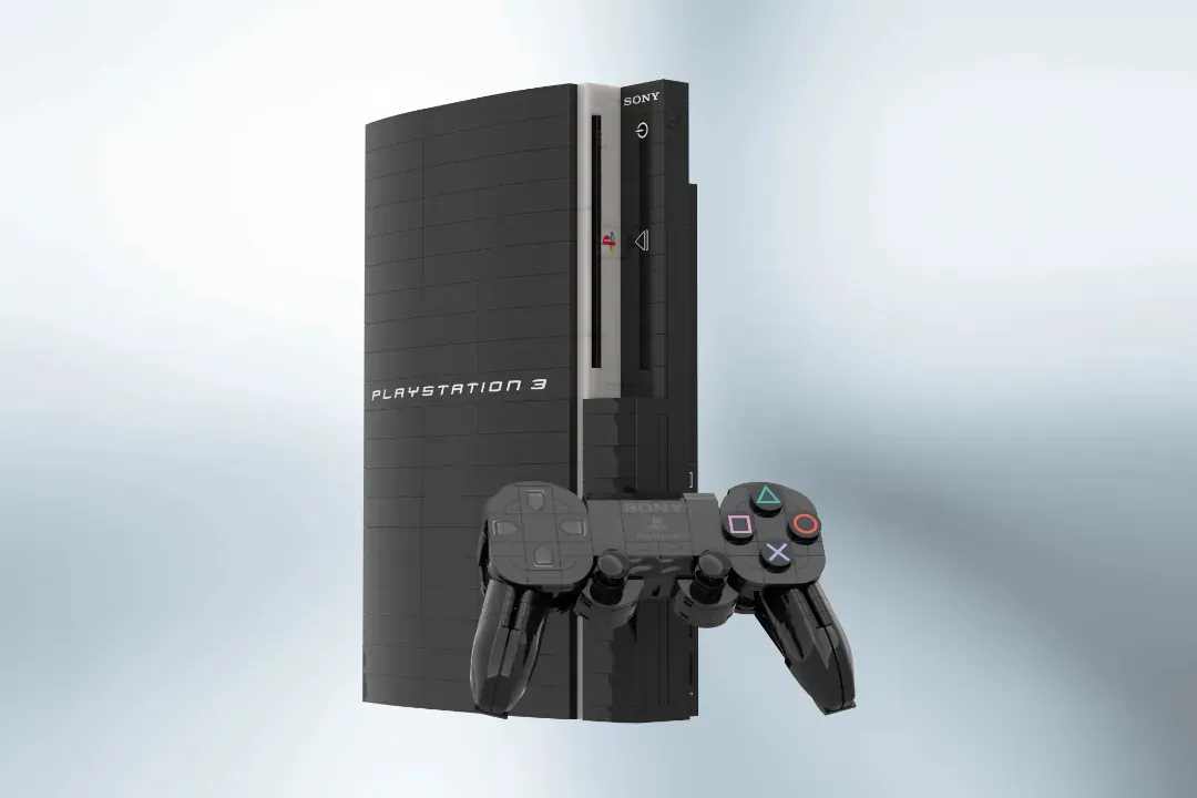 LEGO® PlayStation 3 - A 1,759-Piece Tribute to the Chunky Original PS3