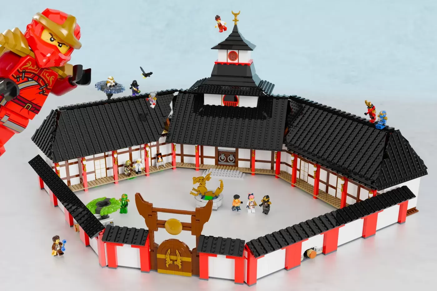 Ninjago Monastery of Spinjitzu Reborn - 4,989 Pieces and 20 Minifigures