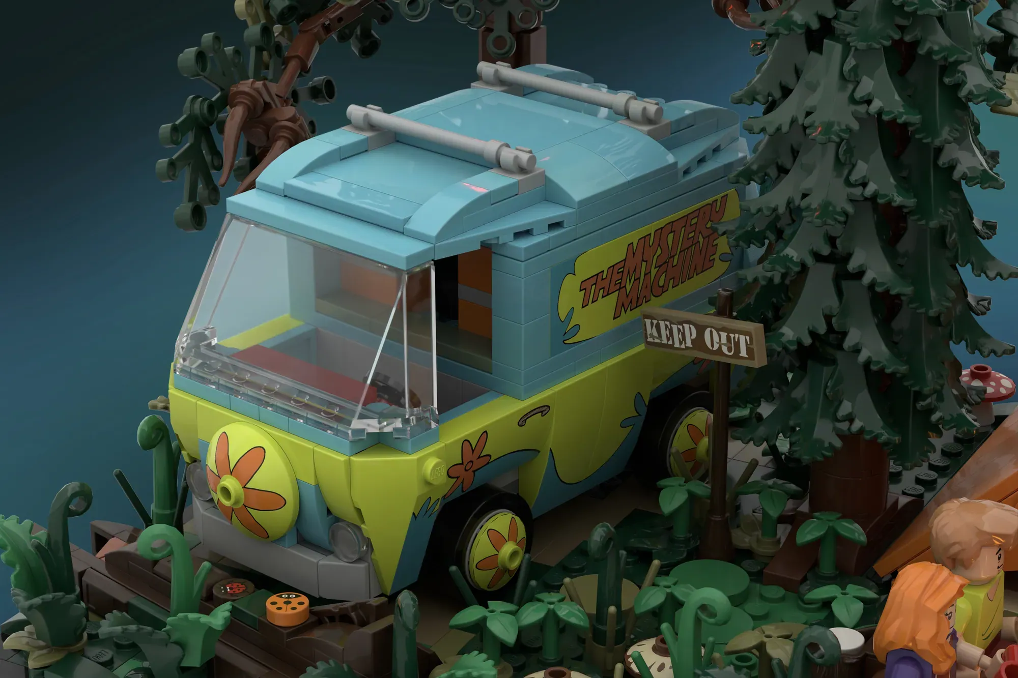 Scooby-Doo Campfire Mysteries - A 2,192-Piece Diorama Just Hit 10,000 Supporters