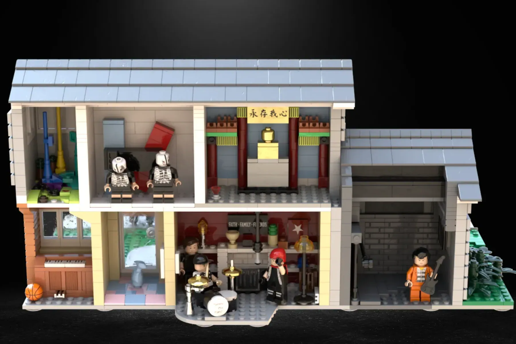 Twenty One Pilots LEGO® Ideas Set Hits 10K Supporters - Stressed Out House Could Become Reality — detail view