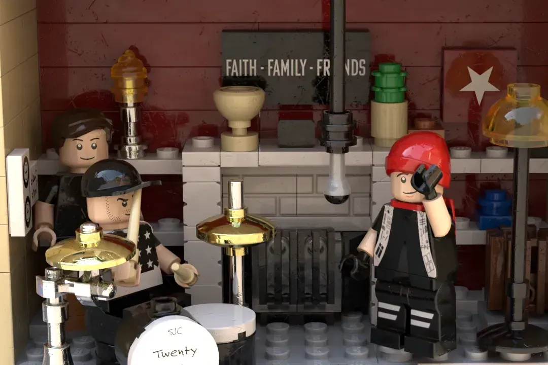 Twenty One Pilots LEGO® Ideas Set Hits 10K Supporters - Stressed Out House Could Become Reality — side view