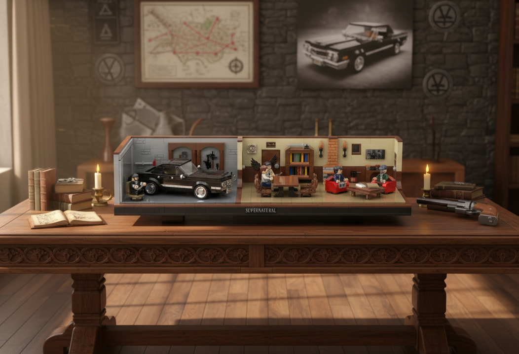 LEGO® Supernatural Diorama The Winchesters Go Brick Hunting