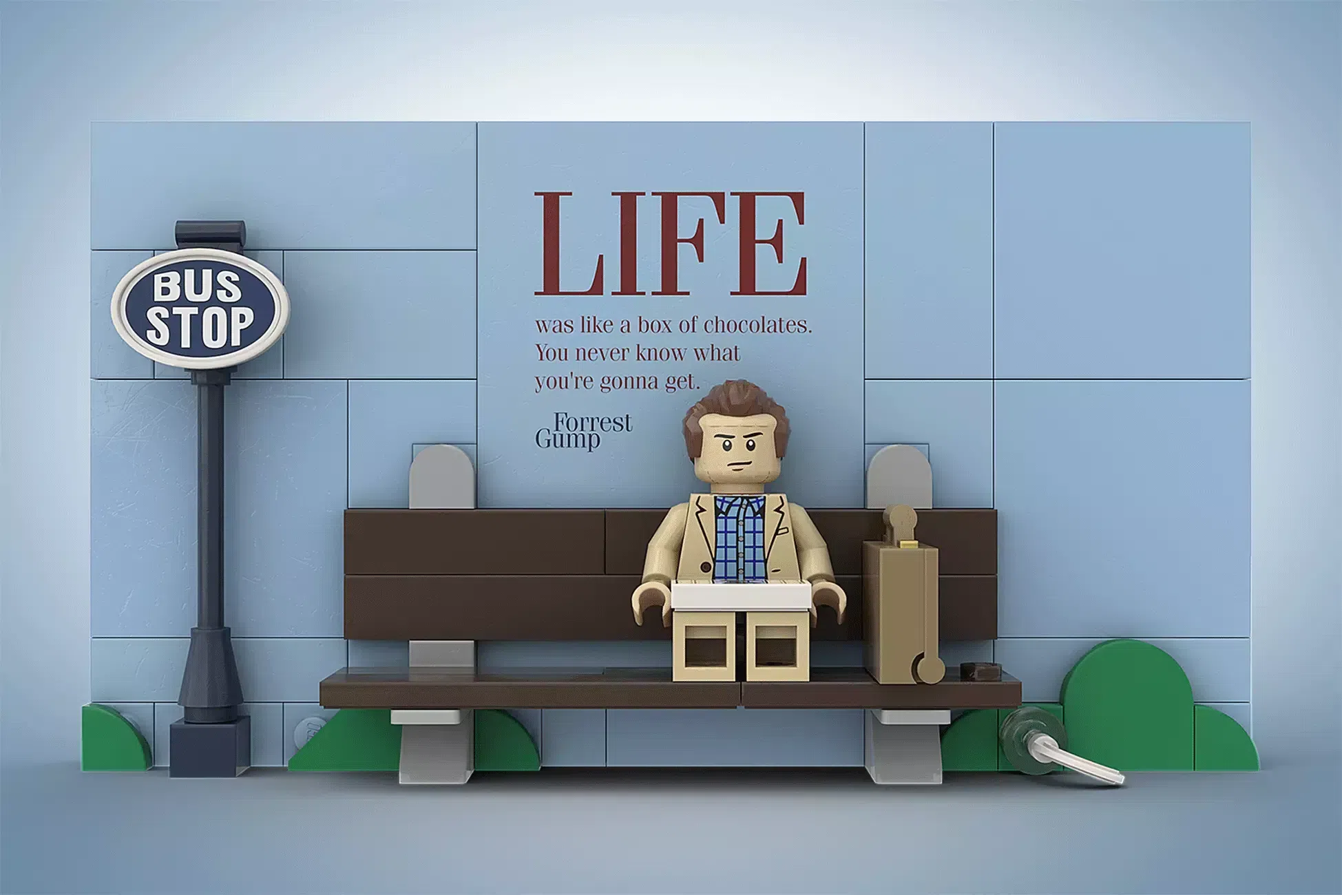LEGO® Forrest Gump: Life in a Brick Box