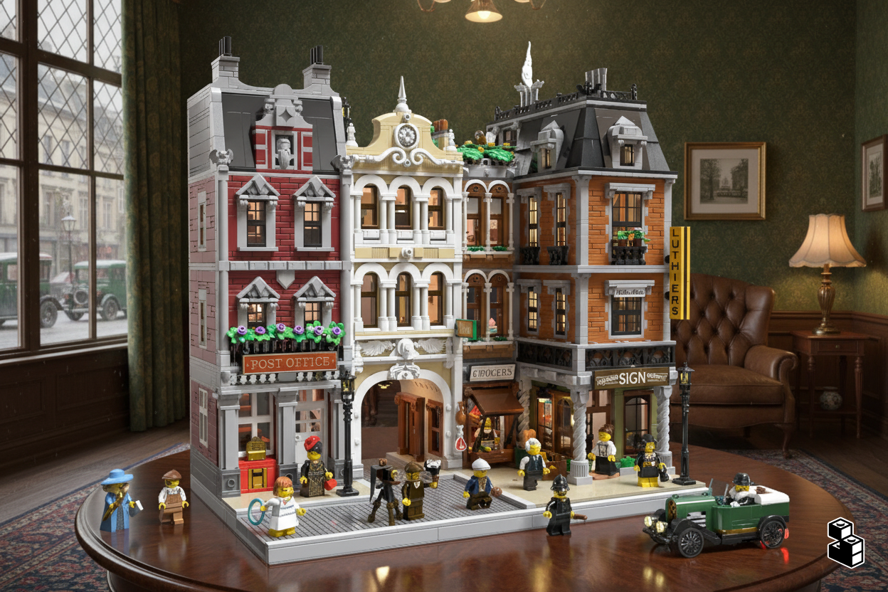 LEGO® London Early 20th Century Review Architecture Meets History