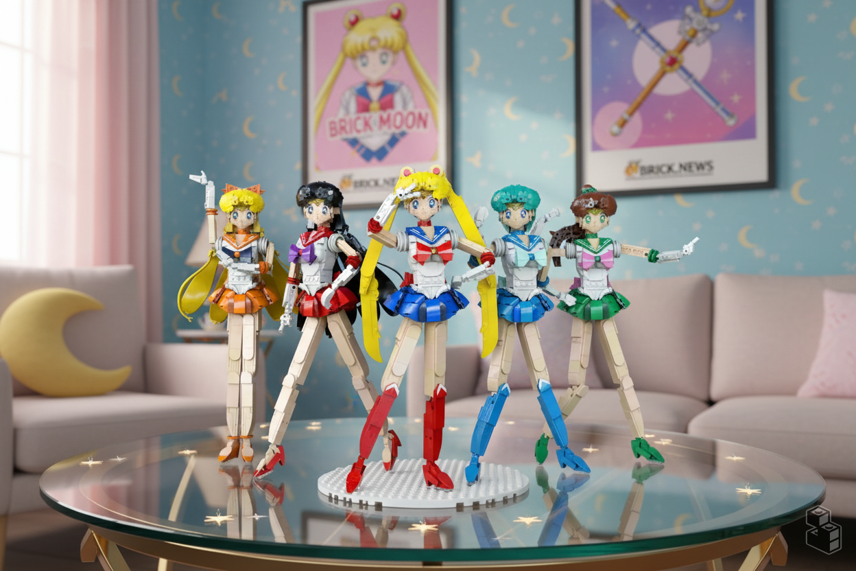 LEGO® Sailor Moon Project Nears 10K Votes and Lights Up the Moon Kingdom