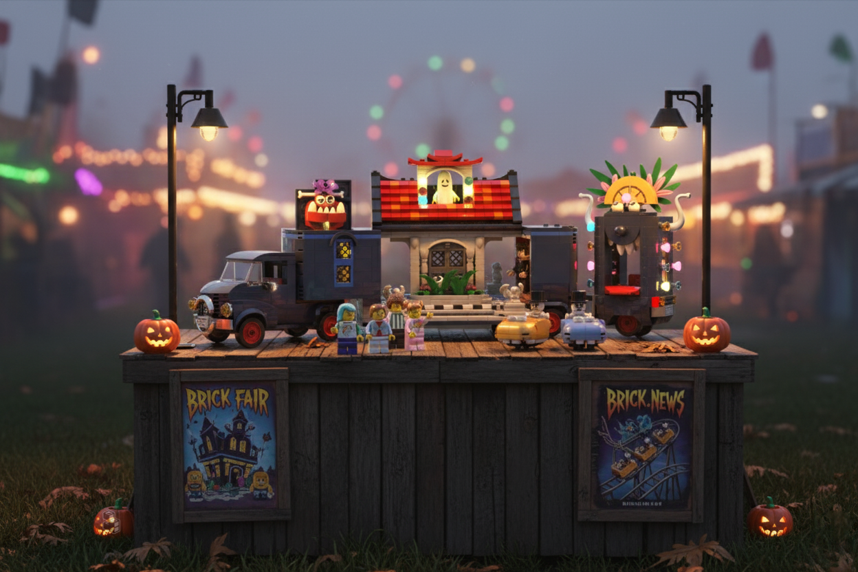 LEGO® Ghost Train Funfair: The Ride You’re Afraid to Take Twice