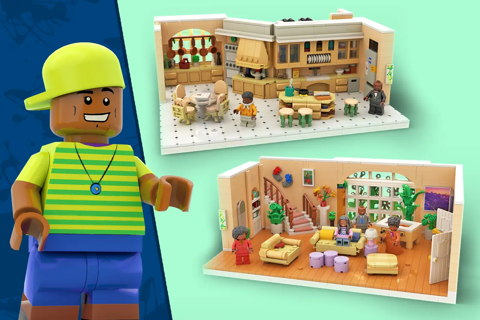 LEGO Fresh Prince of Bel-Air Project Hits 4K Votes: A Bricktastic Tribute to 90s Cool