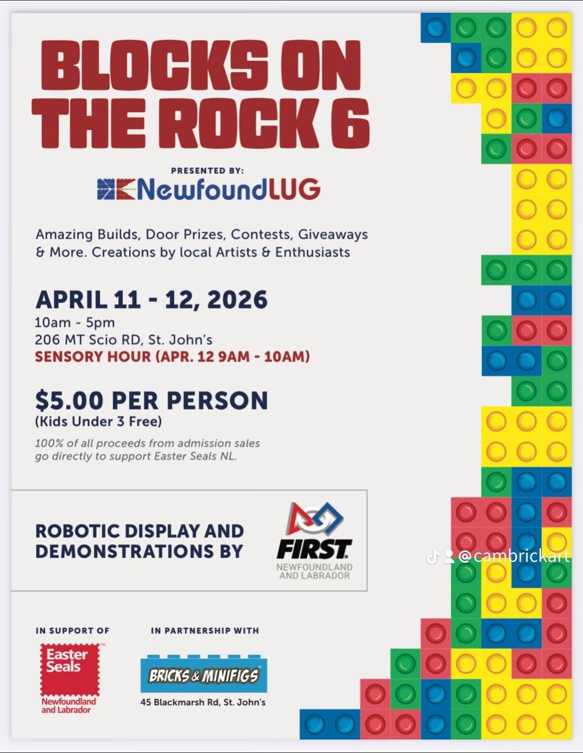 Blocks on the Rock 6 — LEGO other, St Johns, Canada