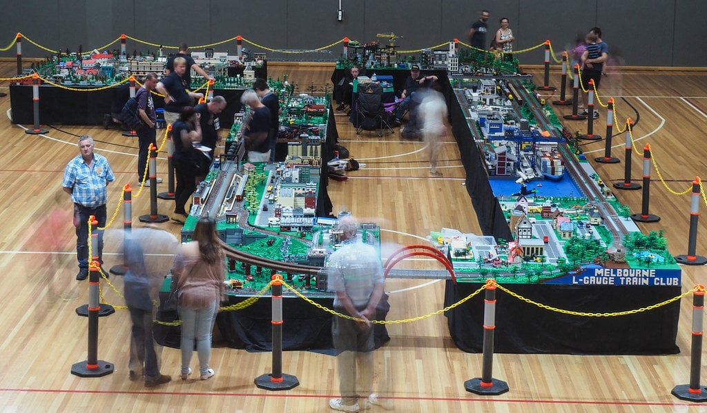 Yarra Valley Model Rail Club - Easter Show — LEGO exposition / exhibition, 129-163 Main Hurstbridge Rd, Australia