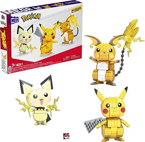 MEGA Pokémon™ Build N Show Pikachu Evolution Trio