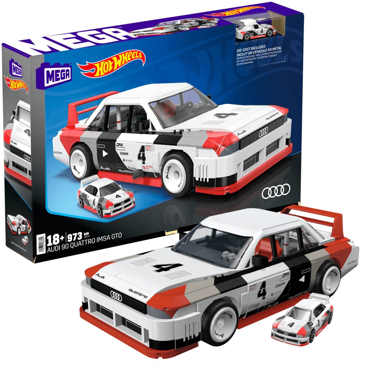 MEGA Hot Wheels™ Audi™ 90 Quattro Imsa GTO