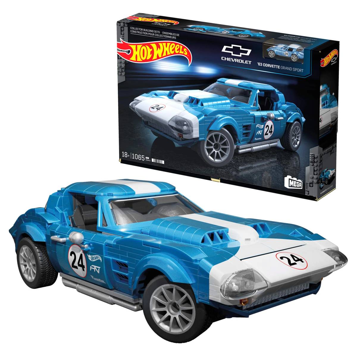 MEGA Showcase Hot Wheels™ Corvette™ Grand Sport