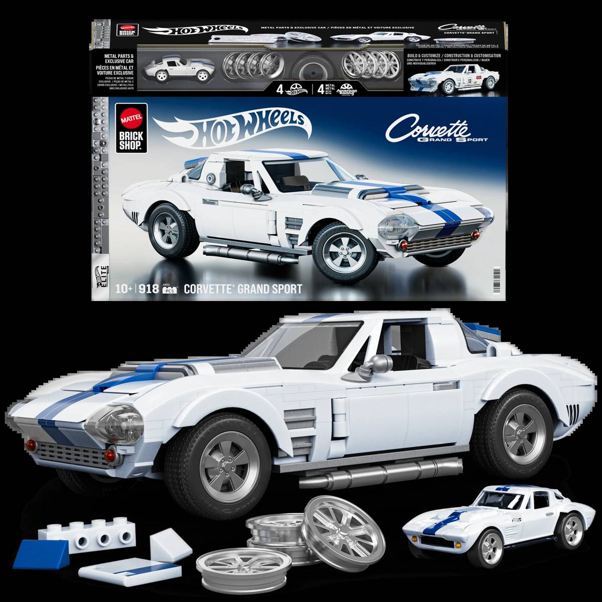 Brick Shop Hot Wheels™ Corvette™ Grand Sport