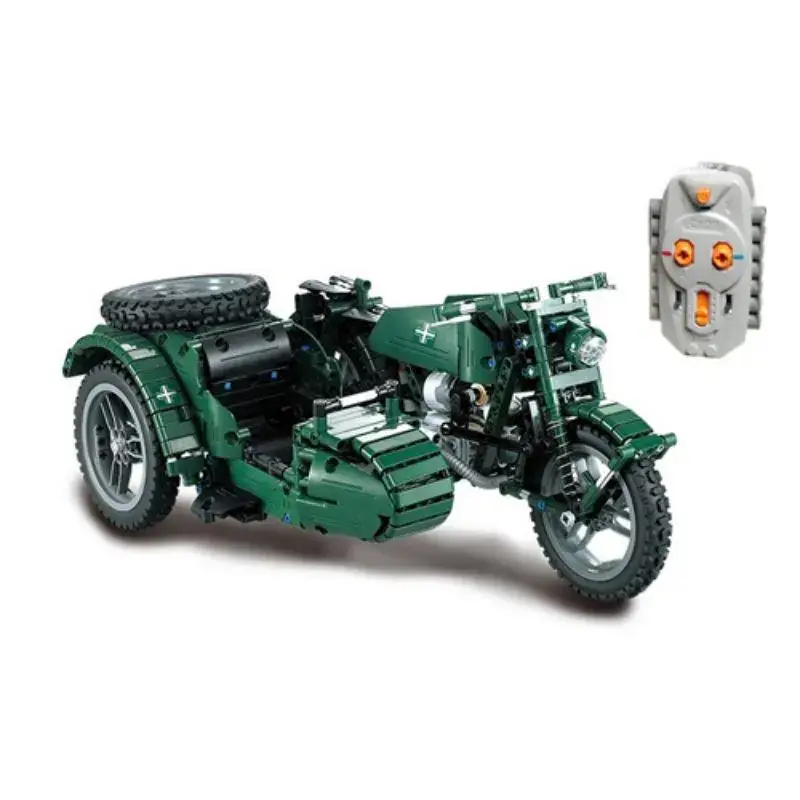 Three Wheeled Motorcycle Technic Car