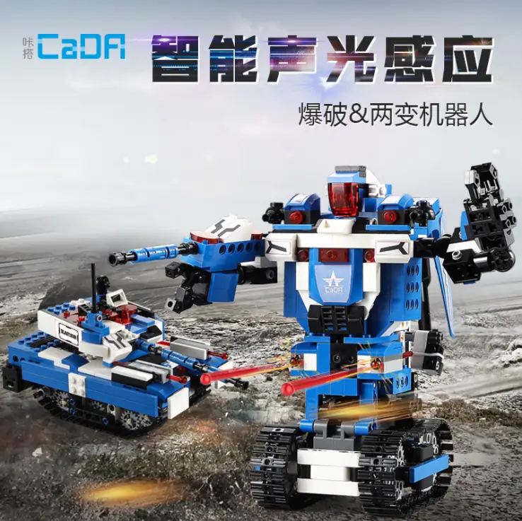 Blasting-Robot Tank Blasting Series Technic Toy For