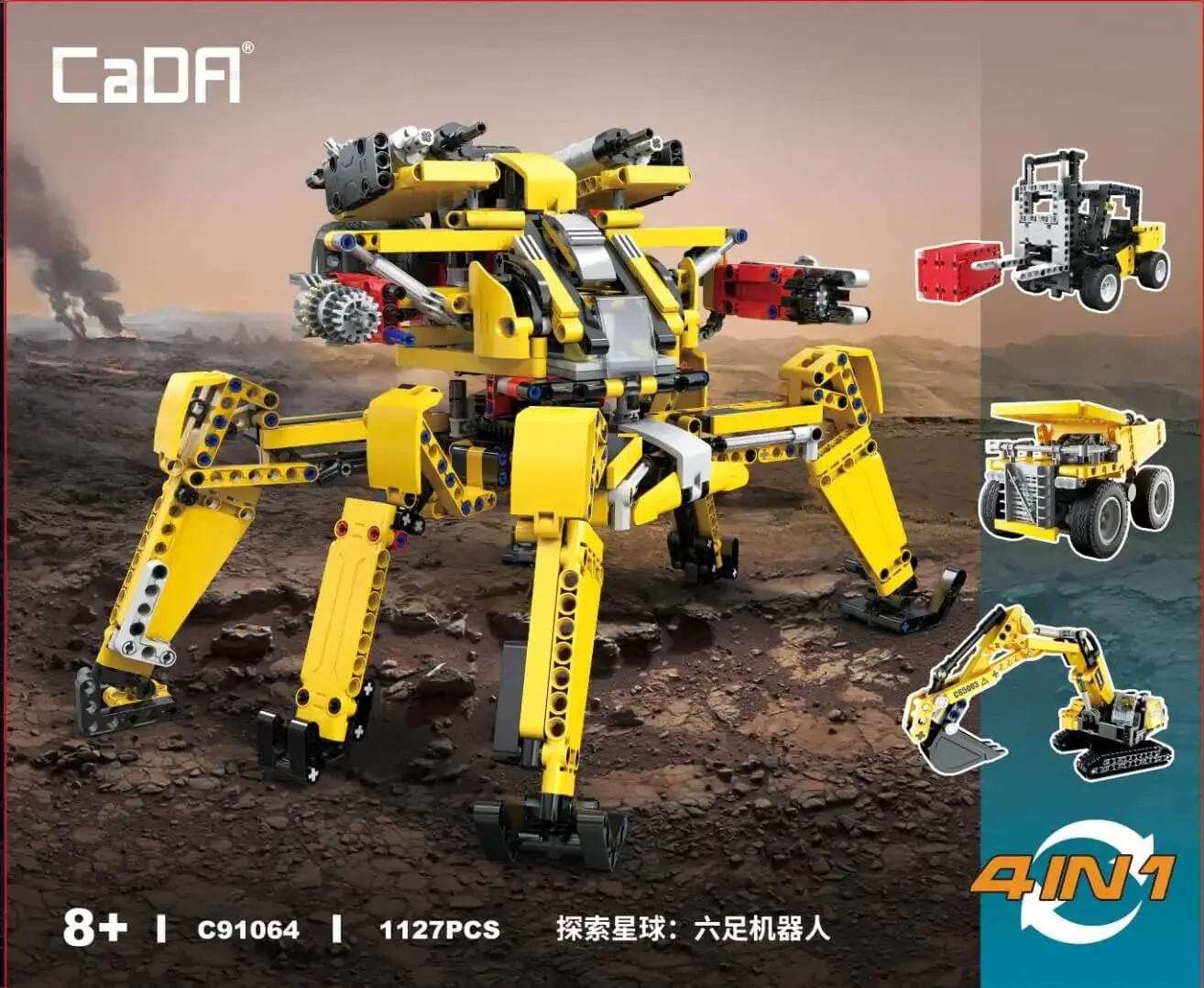 C91064 Mechanics Technology Kit Hexapod robot