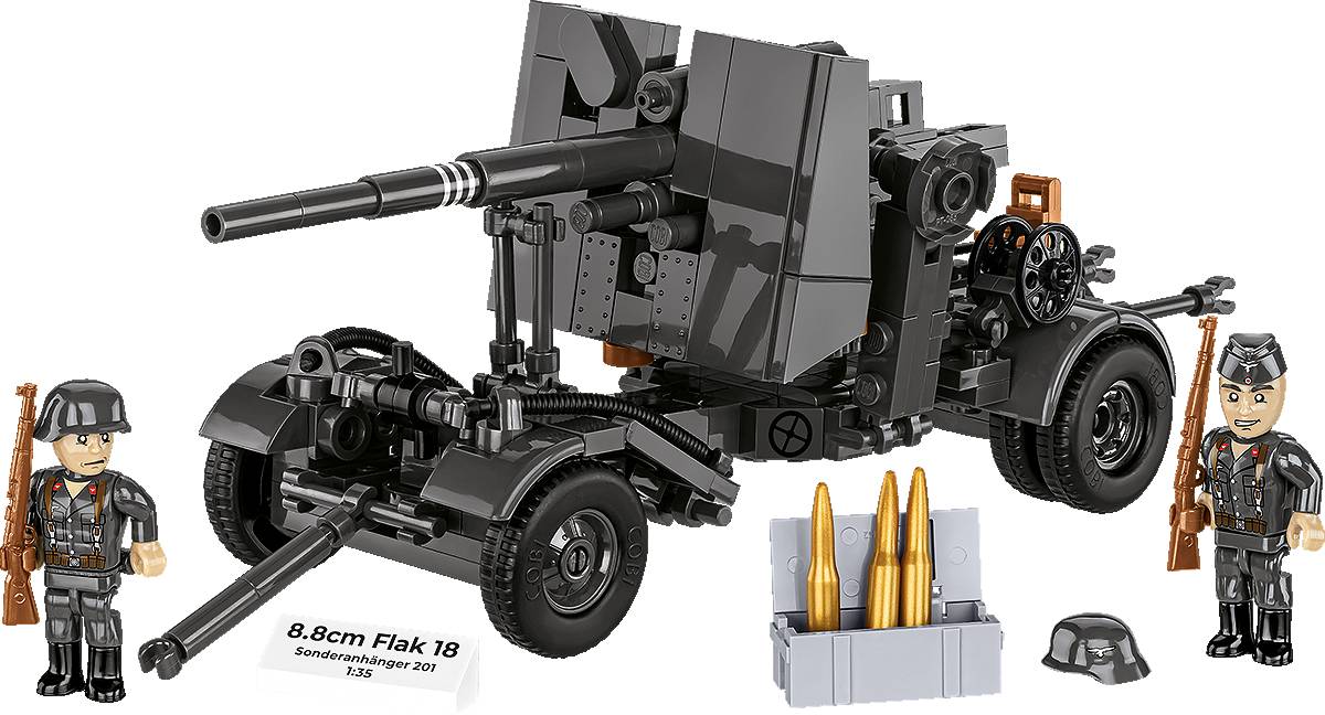 8.8 cm Flak 18 with Carriage