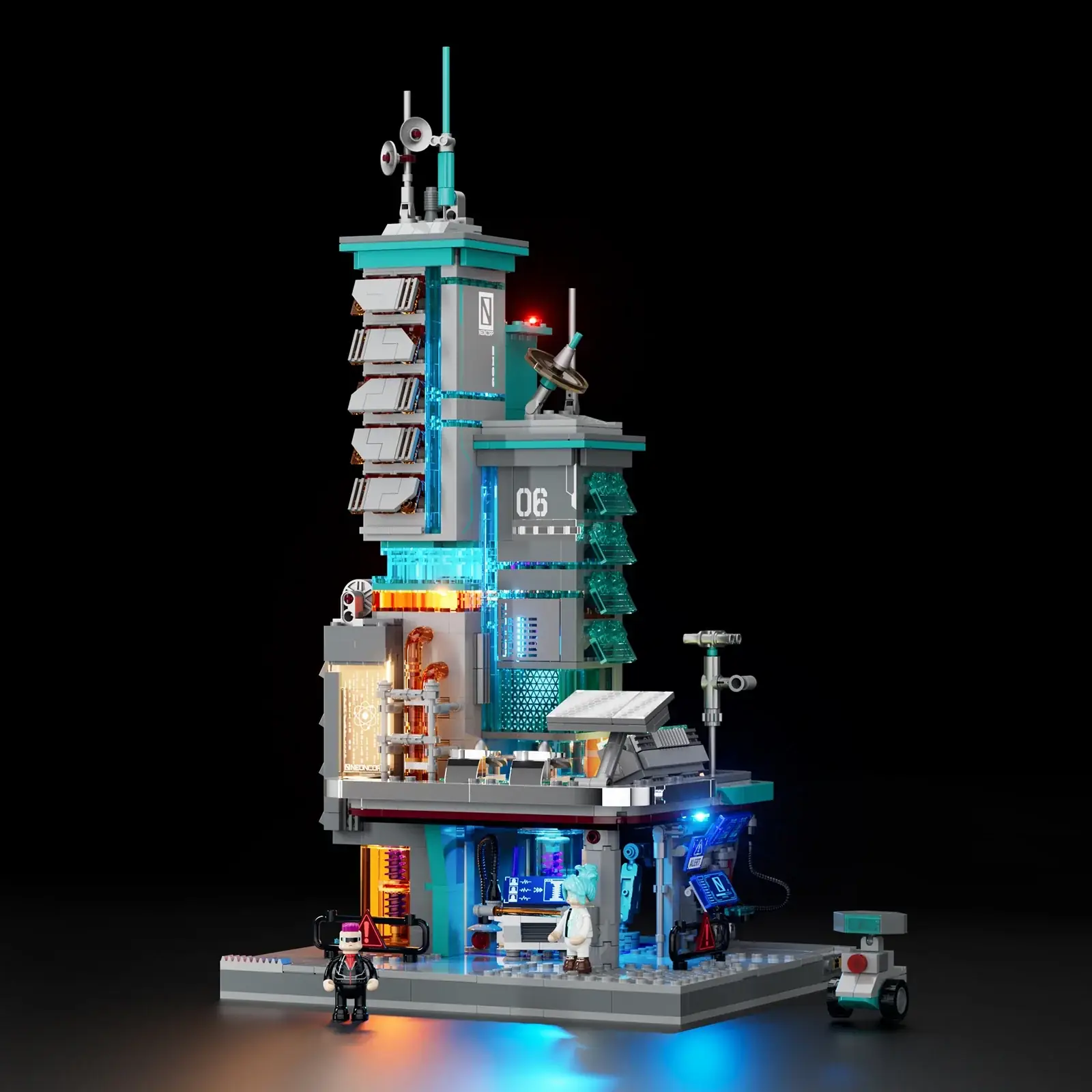 Neon Tech Station
