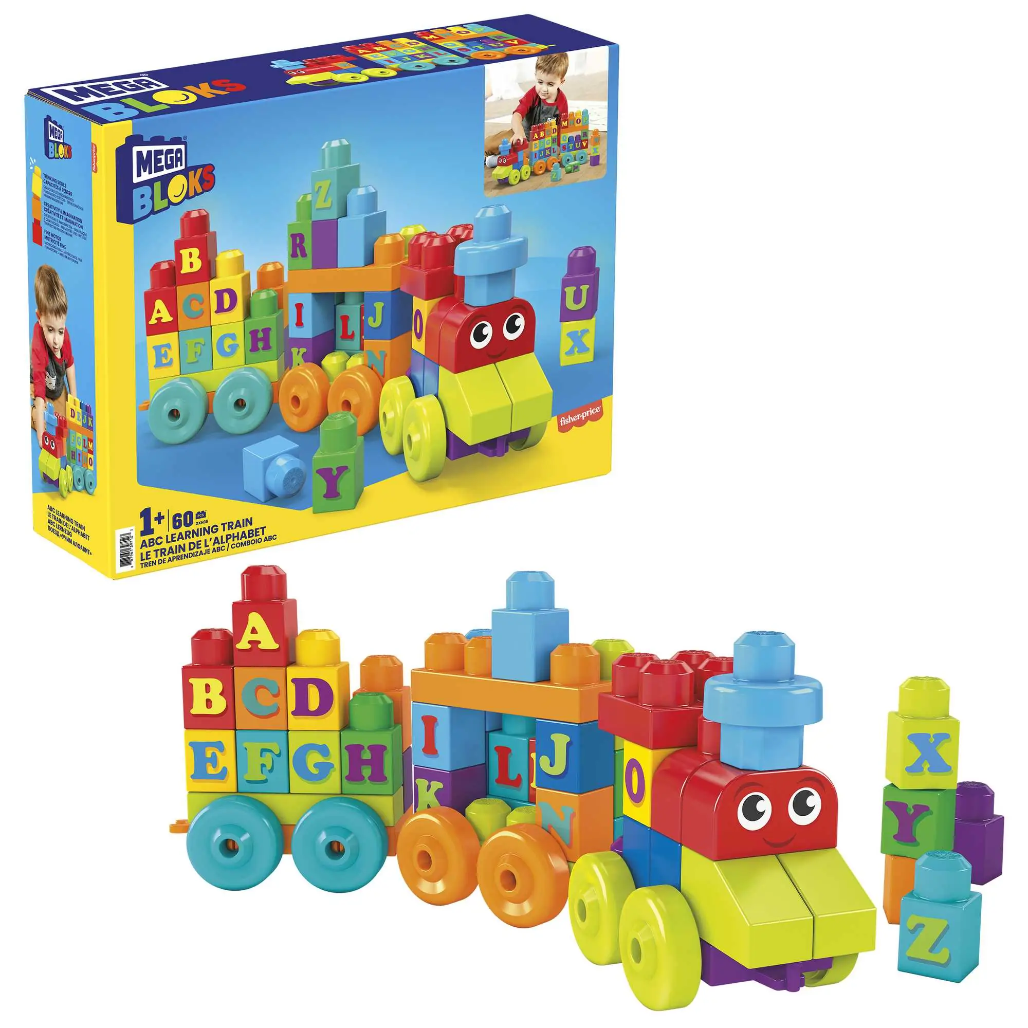 MEGA BLOKS Abc Lernzug