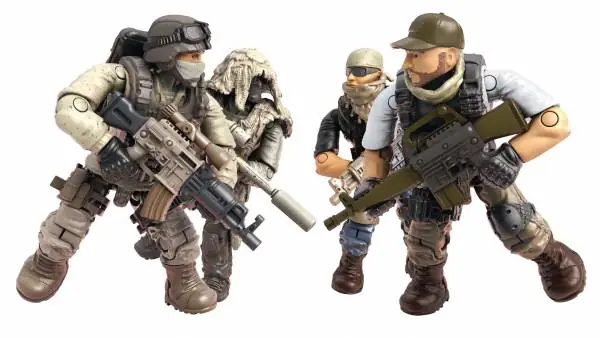 MEGA Call Of Duty Desert Snipers vs. Mercenaries