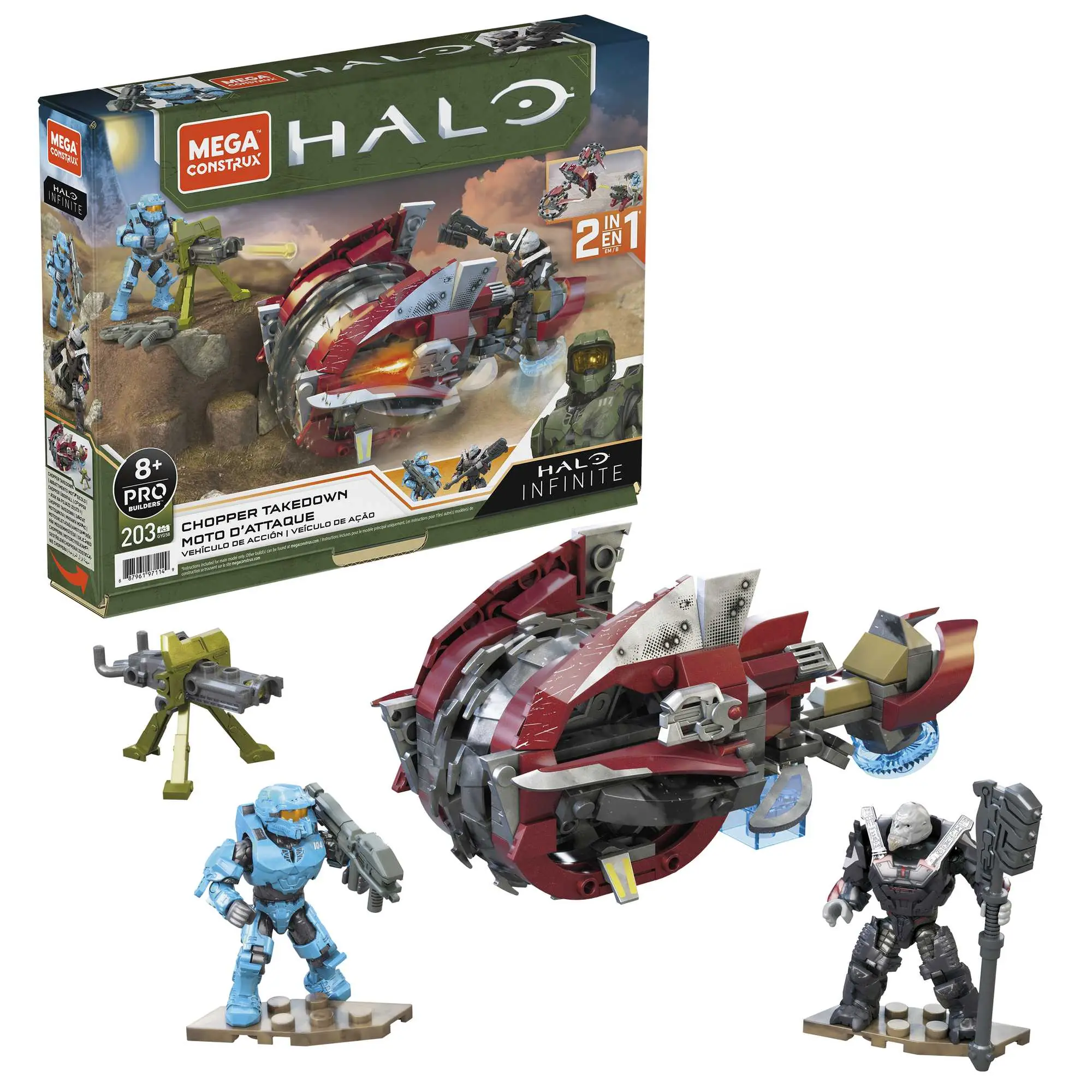 MEGA Halo™ Chopper Takedown Vehicle Halo Infinite