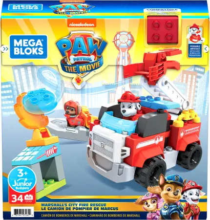 MEGA Paw Patrol Marshall’s City Fire Rescue