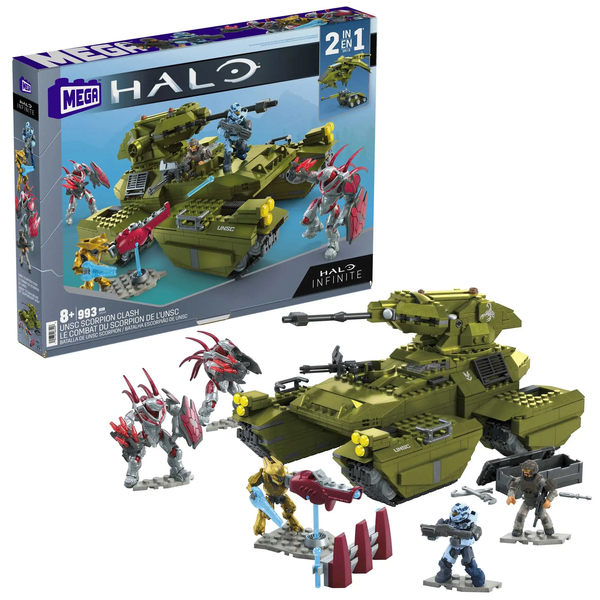 MEGA Halo™ UNSC Scorpion Clash Tank