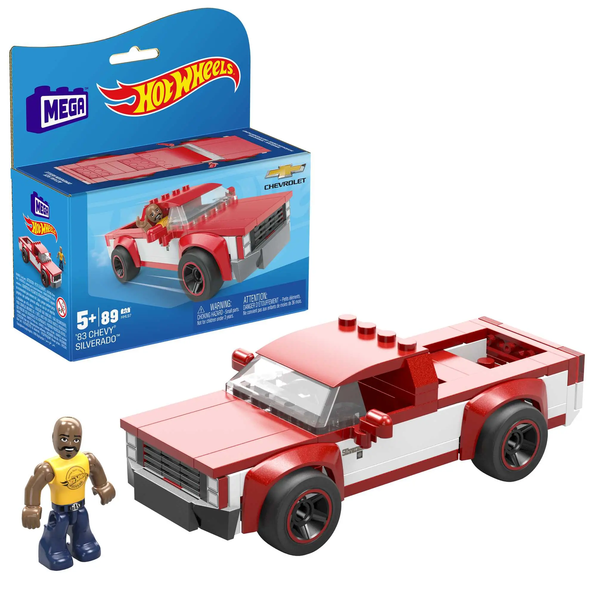 MEGA Hot Wheels™ ’83 Chevy Silverado Real Racecar
