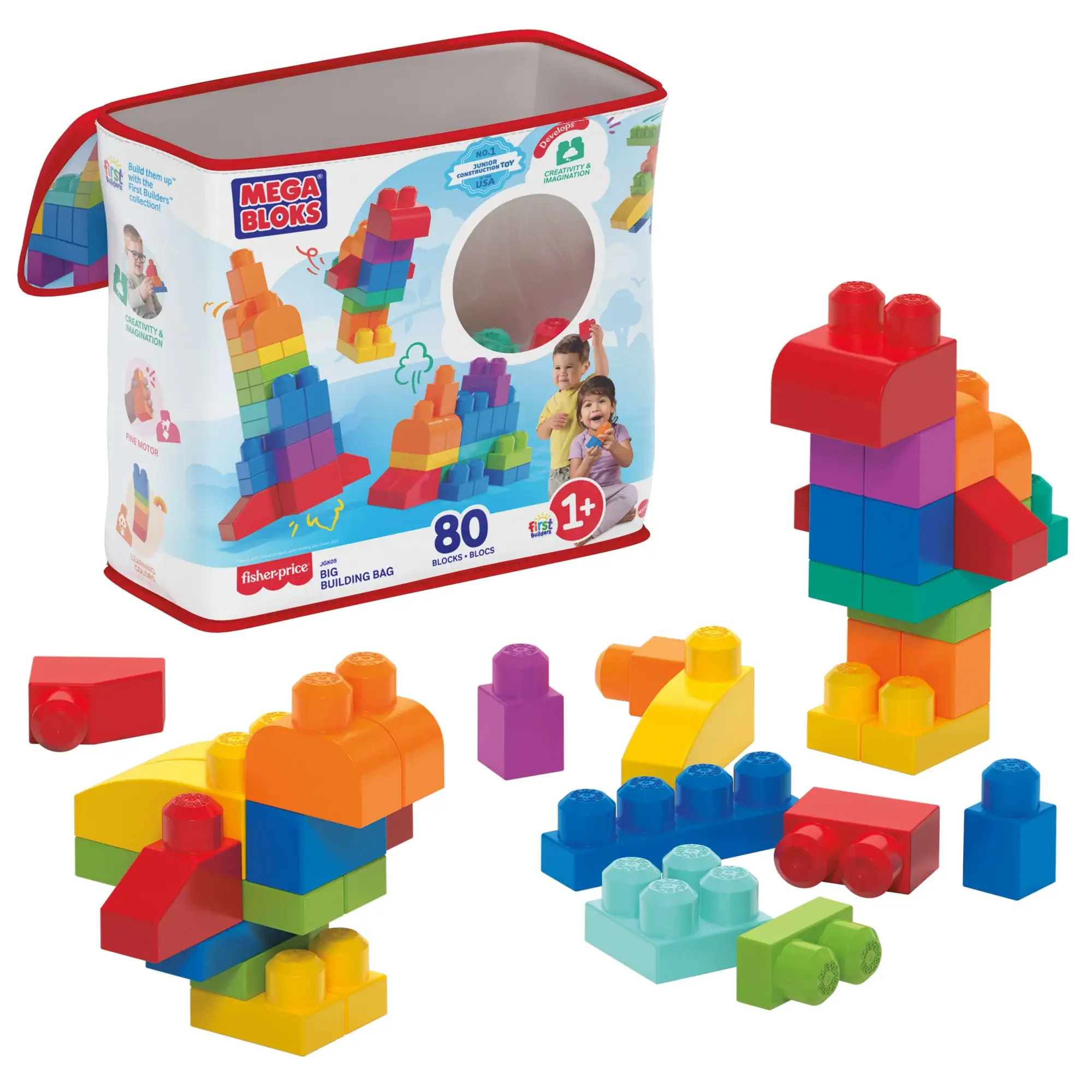 MEGA BLOKS First Builders Big Building Bag