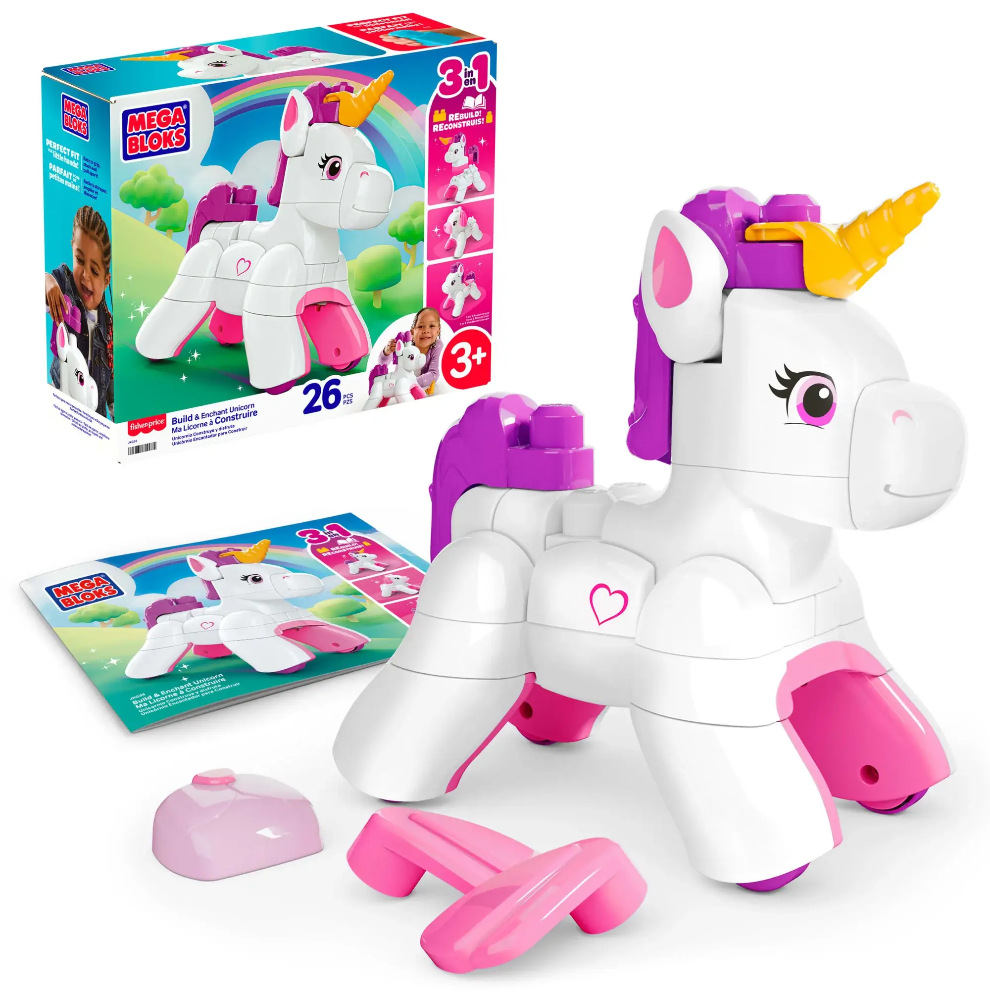 MEGA BLOKS Build & Enchant Unicorn