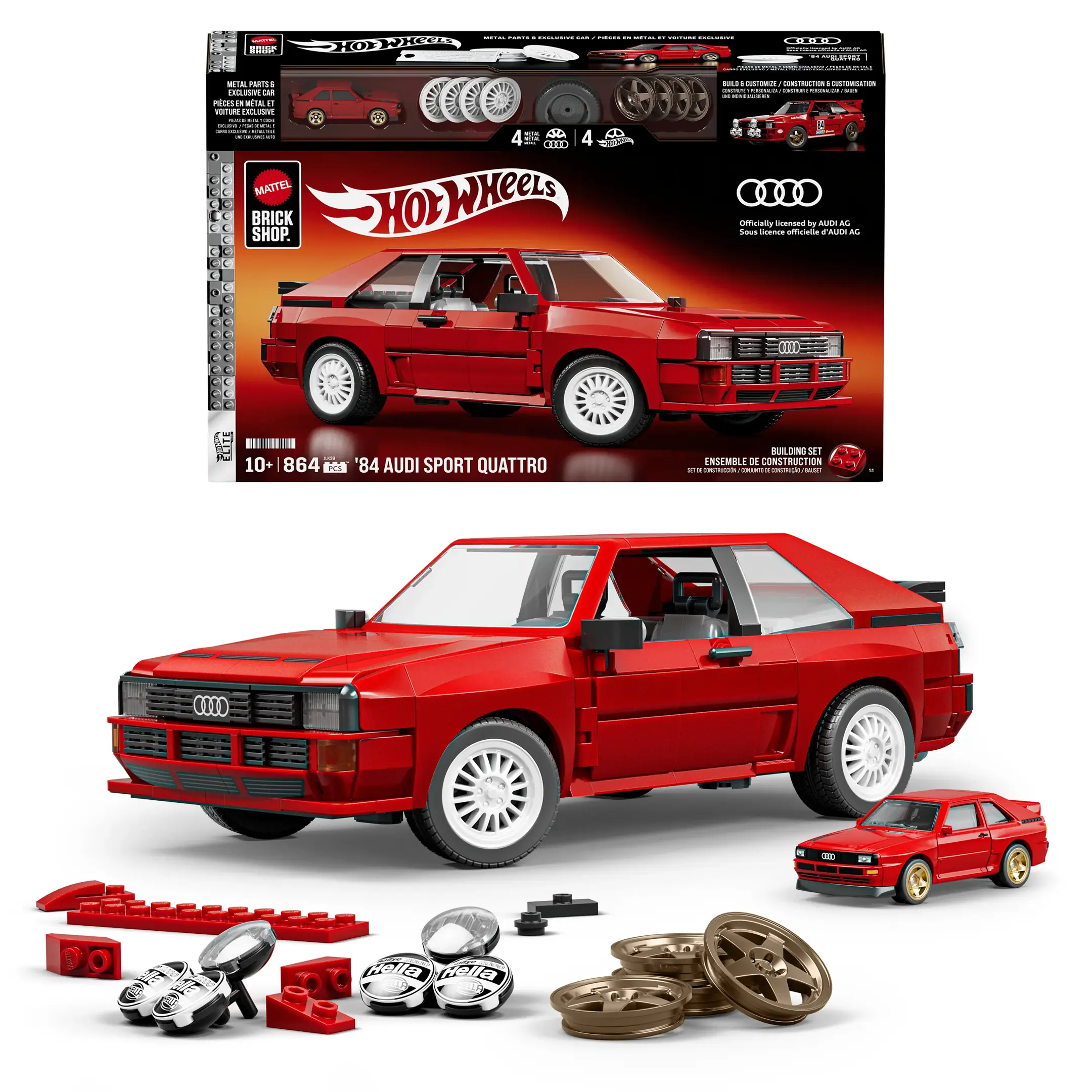 Brick Shop Hot Wheels™ ’84 Audi™ Sport Quattro