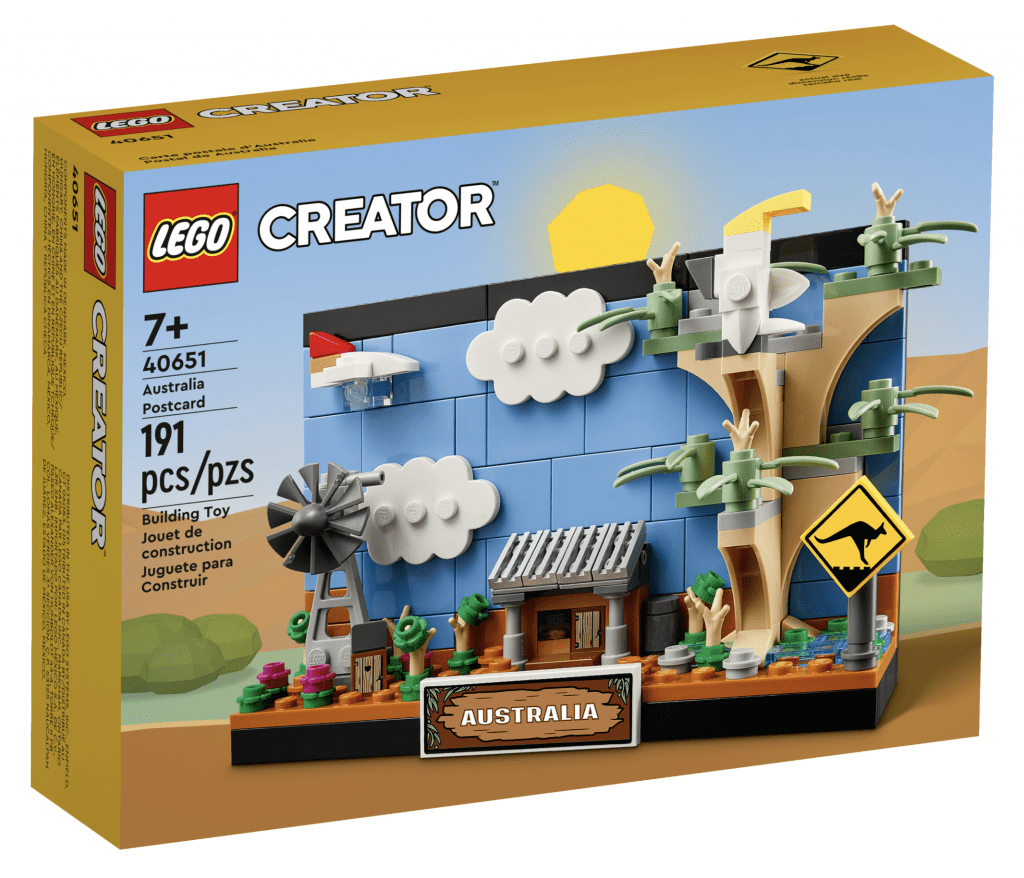 The new Australia LEGO Creator package