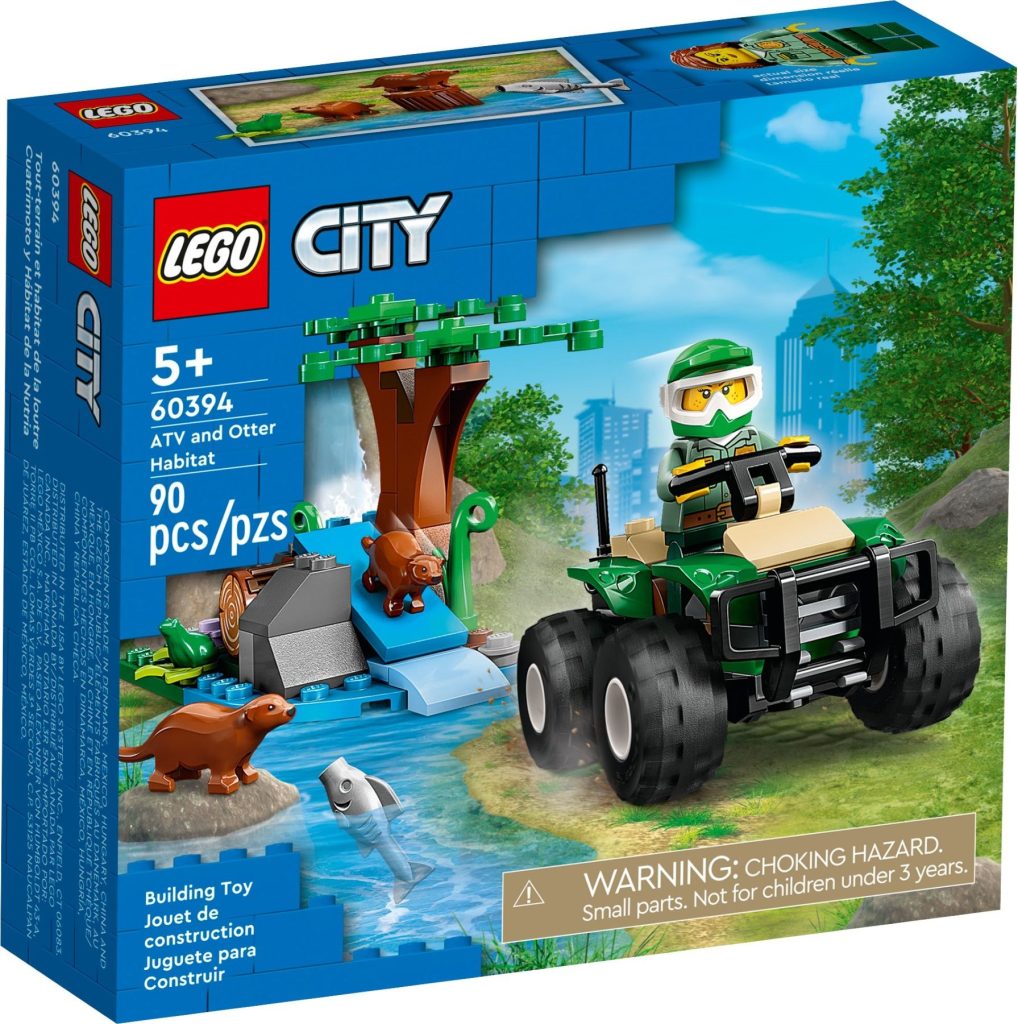 LEGO 60394 - ATV and Otter Habitat