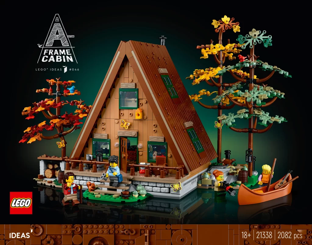 LEGO Ideas 21338 - A-Frame Cabin