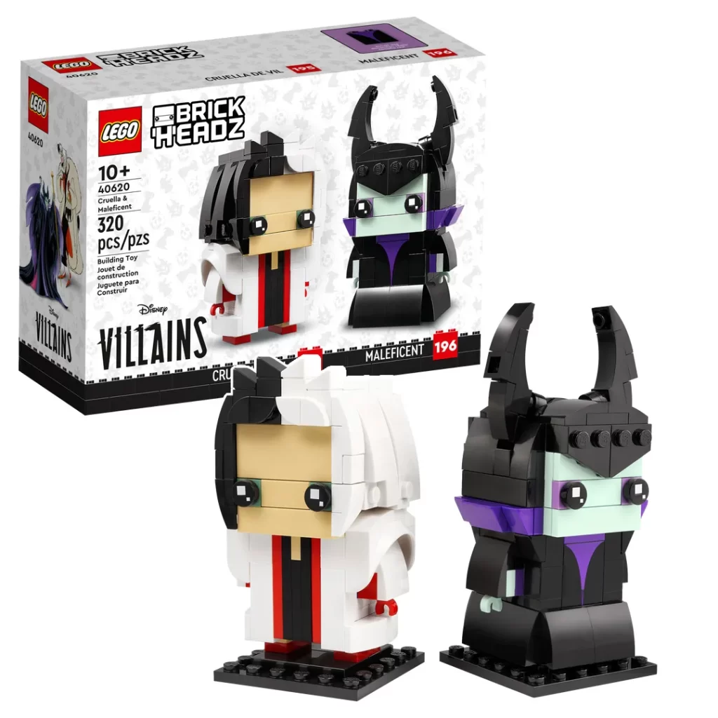 Cruella and Maleficent - LEGO BrickHeadz 40620