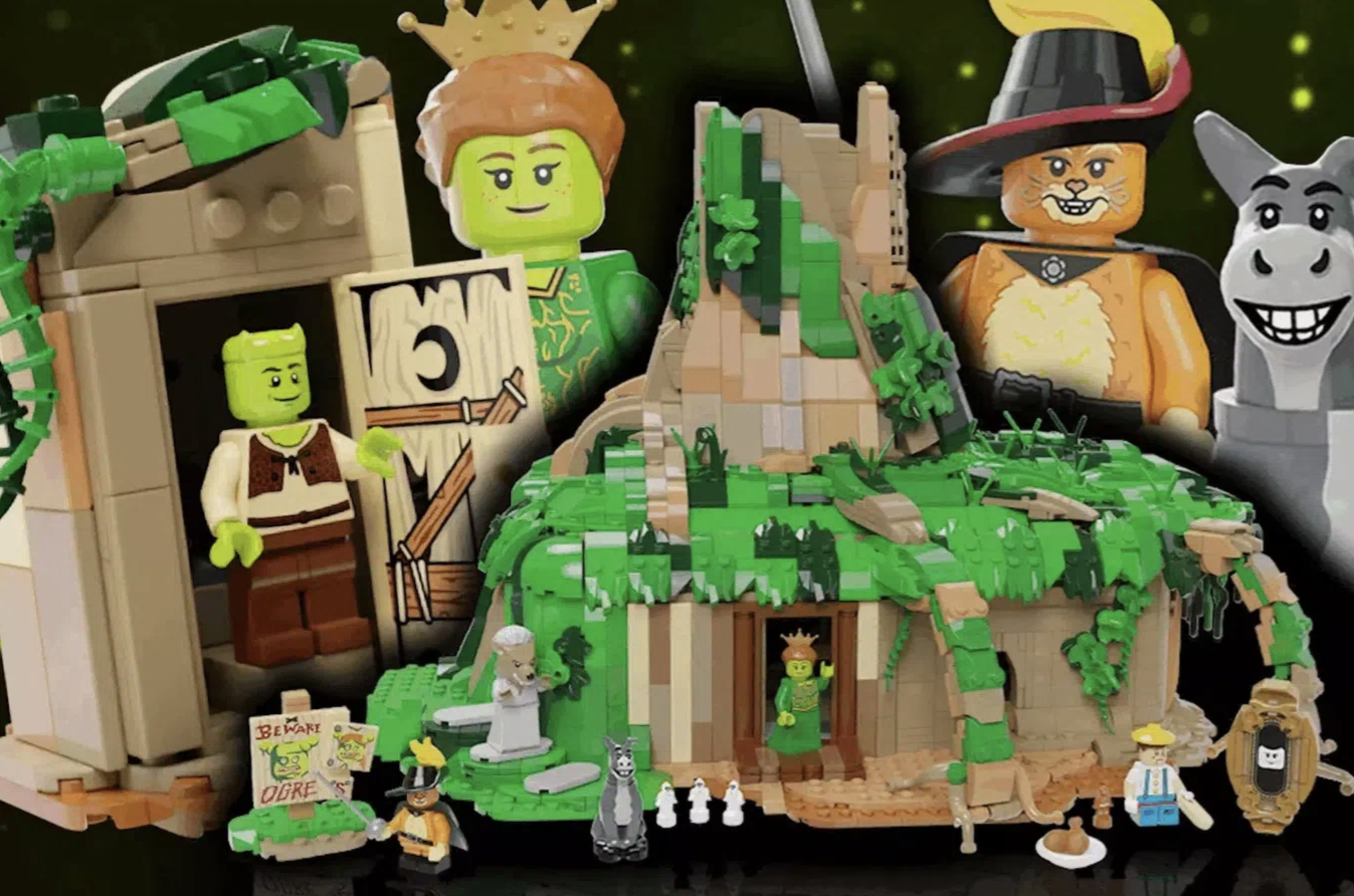 A LEGO Shrek's Swamp could be your next set