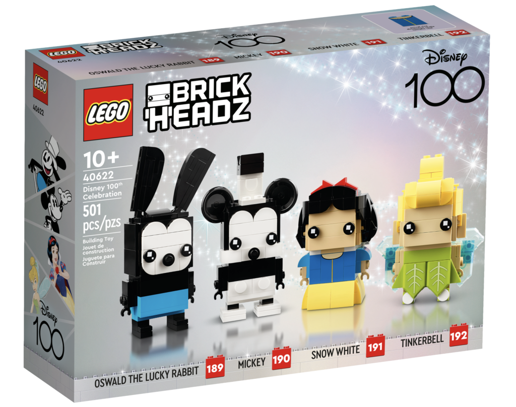 LEGO 40622 - Brickheadz Disney 100th Celebration