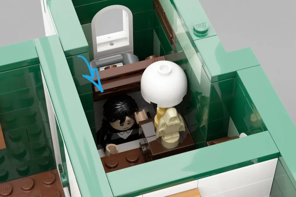 The Addams Family LEGO Ideas House garners 10,000 supporters