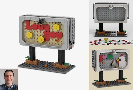 LEGO Billboard Fun by David