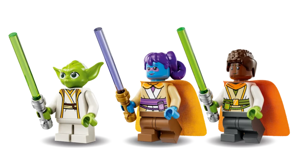 LEGO 75358 Tenoo Jedi Temple Minifigures included