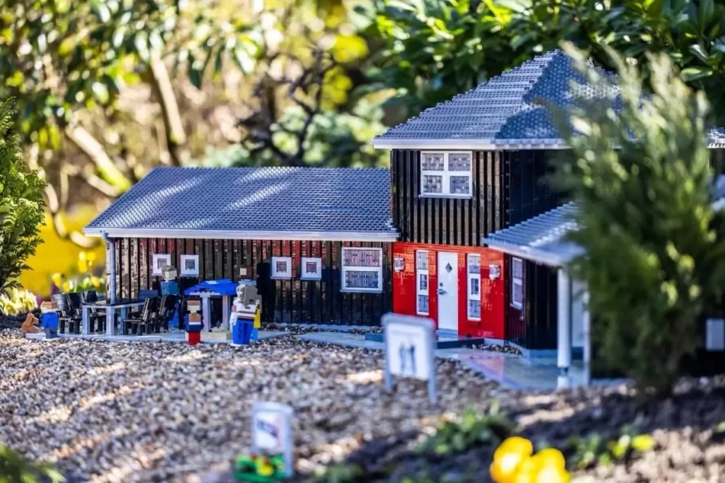 Lego version of the Rais Family house in Legoland.
