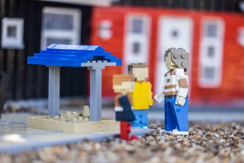 Lego version of the Rais Family house in Legoland.