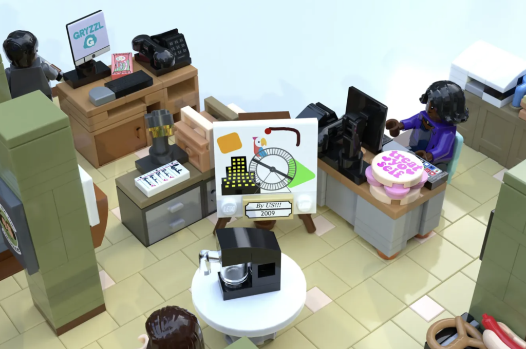 Donna Meagle office space - LEGO Ideas for the show Parks and Recreation Office