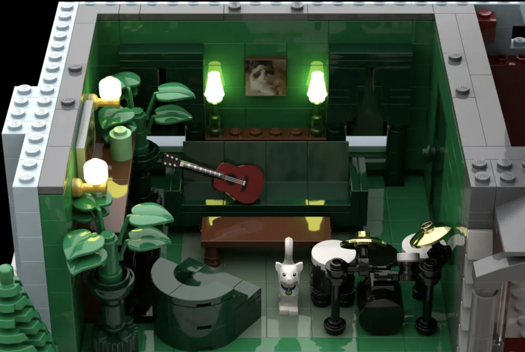 Taylor Swift "Lover House" by Lucy33 Reaches 10,000 Supporters on LEGO® Ideas