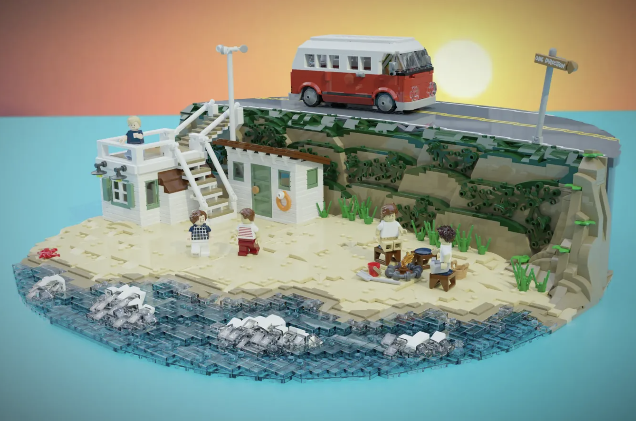 LEGO IDEAS One Direction "What Makes You Beautiful" by SJs Workshop reaches 10.000 votes